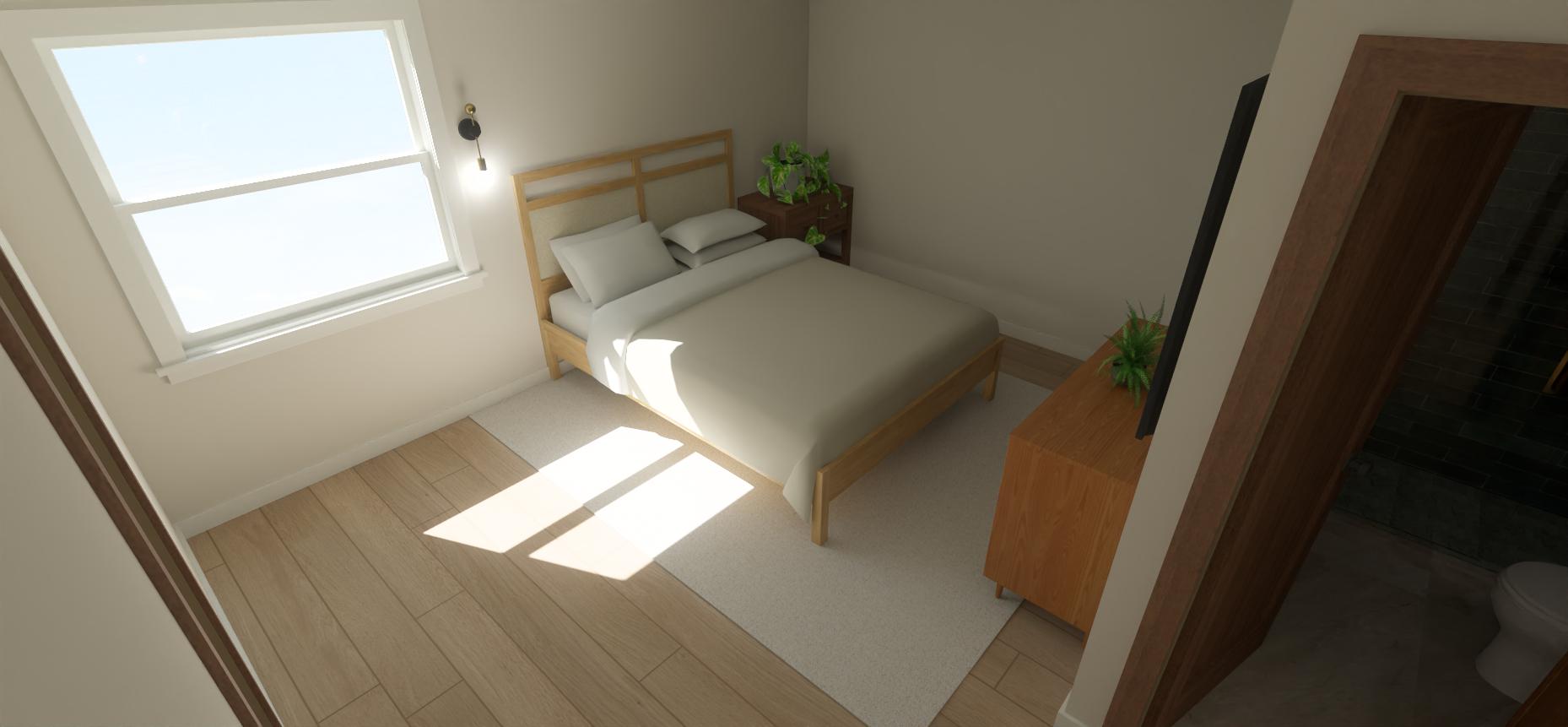 The Sequoia Plan Living Area